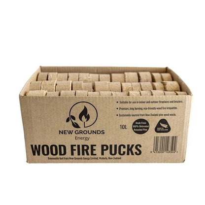 Wood Fire Pucks